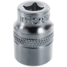Набор инструментов 18 предметов 1/4" Inforce, Сталь Cr-V, Профессиональный, 06-07-13