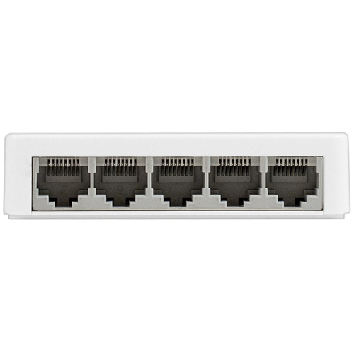 Коммутатор неуправляемый ExeGate EDGS-1005С 5-портовый гигабитный UTP 10/100/1000 Base-T, с функцией энергосбережения EEE , настольный EX298687RUS