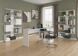 Стеллаж Сокол СТ-2 ЛДСП, 1810x988x268мм белый [ст2б6]