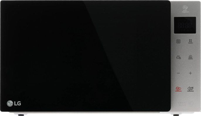 Микроволновая печь LG MW25R35GISL, 1000Вт, 25л, стальной /черный