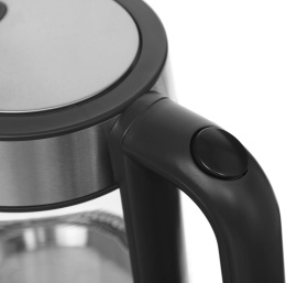 Чайник электрический Candy CK-303, 1.8л, Металл/стекло/пластик