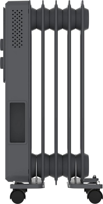 Масляный радиатор Royal Clima Ardea ROR-AR5-1000M, с терморегулятором, 1000Вт, 5 секций, 3 режима, графитовый