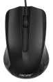 Мышь проводная Acer OMW010, оптическая, USB, 1200dpi, черный [zl.mceee.001]