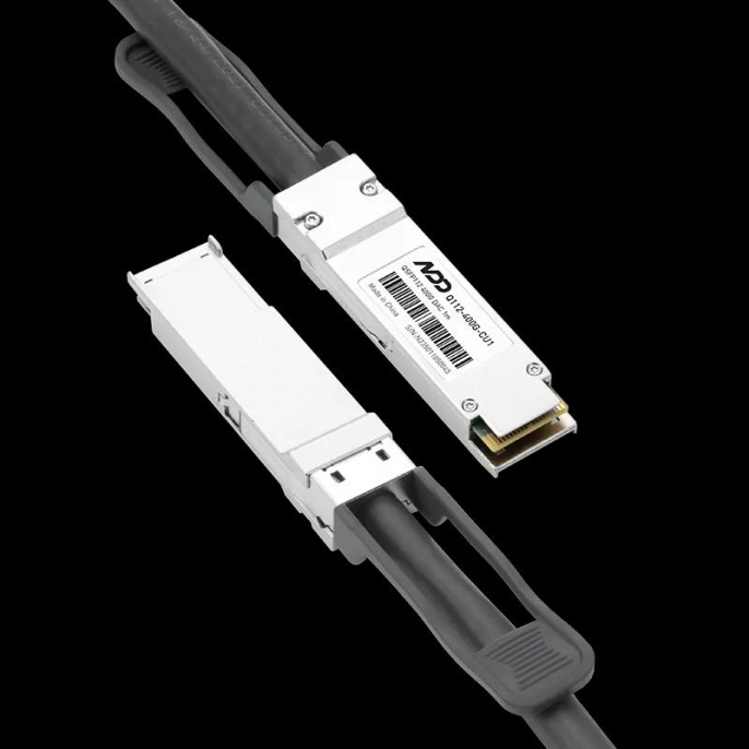 Кабель 1m 3ft NVIDIA/Mellanox Compatible 400G DAC QSFP112 4x100G PAM4 to QSFP112 4x100G PAM4 Passive Direct Attach Copper Cable Q112-400G-CU1 #102071