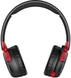 Гарнитура игровая HYPERX Cloud Mini,  для компьютера, накладные,  Bluetooth/3,5 мм, черный  / красный [7g8f1aa]