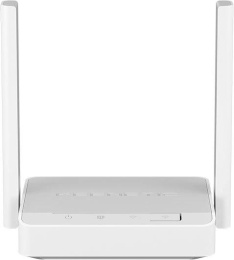 Wi-Fi роутер Keenetic Starter KN-1121 802.11n Wi-Fi 4 , 2.4 ГГц, до 300 Mbps, 802.1X, WAN, 3xFast LAN