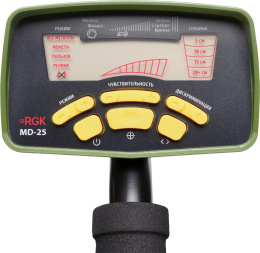 Детектор металла RGK MD-25 черный 754897