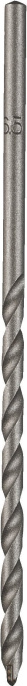 Сверло Milwaukee DIN 8039 6.5x150 (4932480134) (для сверления кирпича, плитки, керамики, бетона, гипса, шифера и газобетонных блоков, цилиндрический хвостовик)