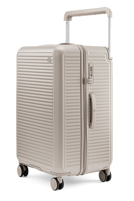 Чемодан Ninetygo NULIFE luggage 20'' Beige 90LCCKU23Y8U-BW16 Объем 39л. Багажник, сверхпросторное внутреннее пространство, оснащен широкой ручкой, благодаря которой его легче взять в дорогу. Удобная ручка с мягким покрытием повышает комфорт. В комплект
