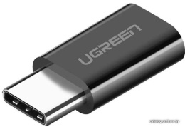 Адаптер UGREEN US157 30391 USB-C to Micro USB Adapter. Цвет: черный