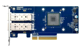 Сетевая карта QNAP QXG-10G2SF-X710 LAN Expansion Card, PCIe Gen3 x8, 2 x SFP+ ports 10Gbps/1Gbps