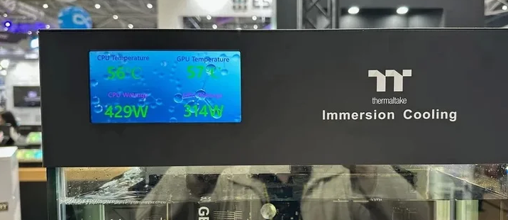 Thermaltake показала ПК-корпус IX700 с иммерсионным охлаждением комплектующих