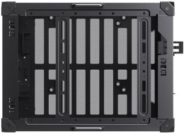 Корпус без блока питания Case JONSBO C6 Handle, Mini-Tower, no fan, 1xUSB-A 3.0 + 1xUSB-C 3.1, mATX, mITX Black (C6 Handle Black)