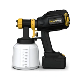 Аккумуляторный краскопульт TECMASTER T1250 с комплектом форсунок 1231250
