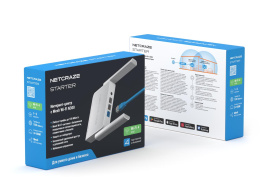 Маршрутизатор Keenetic Netcraze Starter NC-1121 Интернет-центр с Mesh Wi-Fi N300 и 3-портовым Smart-коммутатором