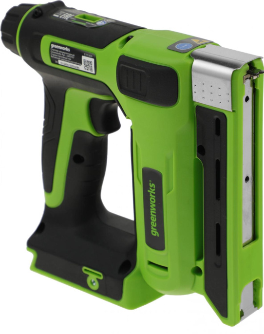 Степлер ручной Greenworks G24CS10 скобы 4/55/90/18GA (3400107)