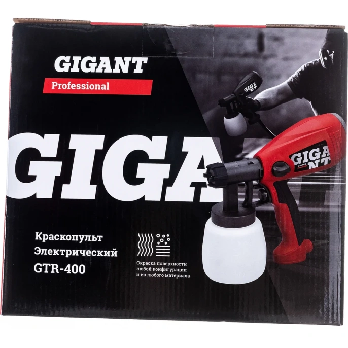 Электрический краскопульт Gigant Professional GTR-400