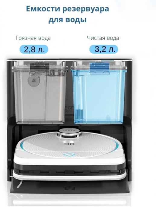 Станция самоочистки HOBOT Lulu,  для роботов пылесосов, для сухой и влажной уборки