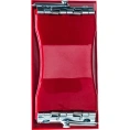 Брусок для шлифования, 160х85 мм, пластиковый с зажимами MATRIX 75820