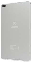 Планшет Digma 8402D 4G SC9863 (1.6) 8C RAM4Gb ROM64Gb 8" IPS 1920x1200 4G Android 11 серебристый 5Mpix 2Mpix BT WiFi microSD 128Gb 4000mAh