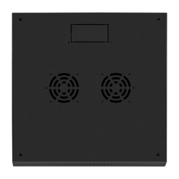 Шкаф телекоммуникационный 19" настенный 4U ExeGate EC-WM-4U.600.M.BLACK 19”, 4U, 600x600x280mm ШхГхВ , передняя дверь металл, съемные боковые панели, пыле- и влагозащита IP23, черный RAL 9004 EX300264RUS