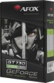 Видеокарта Afox PCI-E 2.0 AF730-2048D3L5 NVIDIA GeForce GT 730 2Gb 64bit GDDR3 900/1333 DVIx1 HDMIx1 CRTx1 HDCP Ret low profile