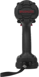 Гайковерт TEH LW850N (мах крутящий момент: 850 нм, 3 режима работы, патрон: 1/2 дюйма с отверстием и фрикционным кольцом, поставляется в коробке без акб и зу)
