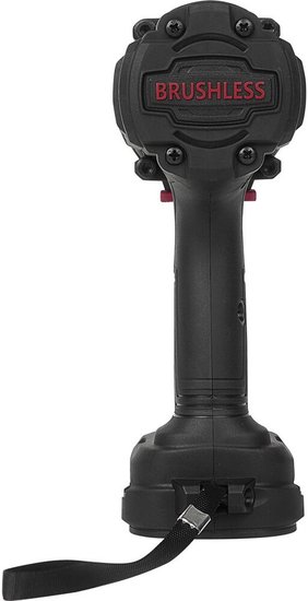 Гайковерт TEH LW850N (мах крутящий момент: 850 нм, 3 режима работы, патрон: 1/2 дюйма с отверстием и фрикционным кольцом, поставляется в коробке без акб и зу)