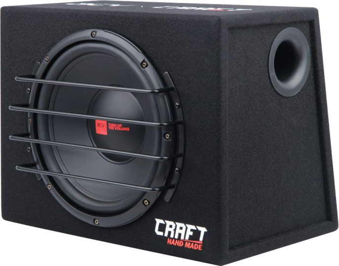 Сабвуфер автомобильный ACV CRAFT B12A 300Вт активный 30см/12"