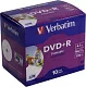 Диск DVD+R Verbatim 4,7Gb 16x Jewel Case Printable (10шт) 43508