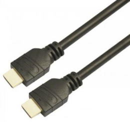 Кабель аудио-видео LAZSO WH-111, HDMI m - HDMI m , ver 2.0, 30м, GOLD, черный [wh-111 30m ]
