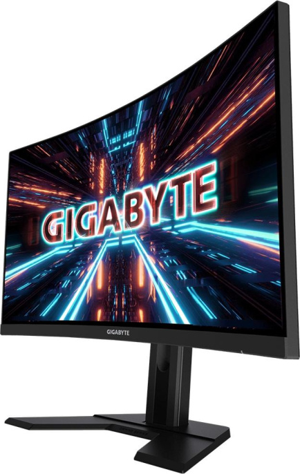 Монитор Gigabyte 27" G27FC A черный VA LED 1ms 16:9 HDMI M/M матовая HAS 250cd 178гр/178гр 1920x1080 165Hz FreeSync DP FHD USB 6.4кг 20VM0-GG27FCABT-1EKR