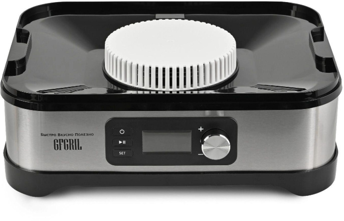Сушка для фруктов и овощей GFGril GFD-001 6под. 500Вт серебристый