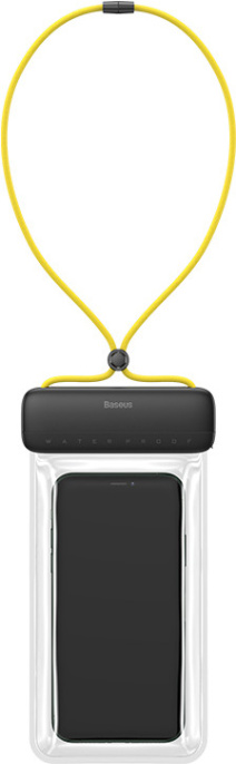 Чехол для телефона Baseus ACFSD-DGY Let''s go Slip Cover водонепроницаемый Gray+Yellow материал: PVC+ABS+силикон, технология: горячее прессование, применимые модели: телефоны с диагональю экрана менее 7,2 дюймов, применимая температура: -20°C-70°C, водоп