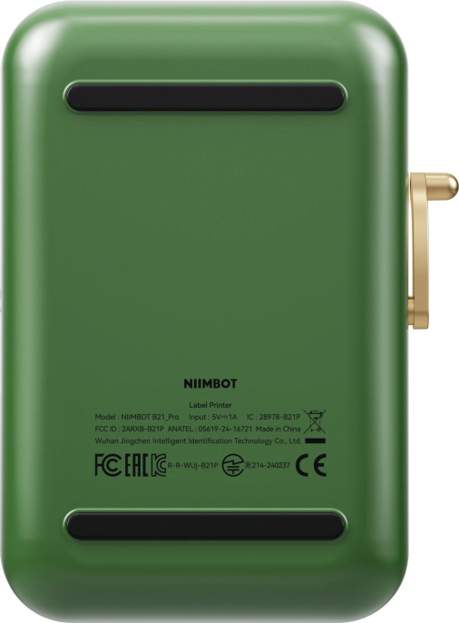 Термопринтер Niimbot B21 Pro 300dpi 60мм/с/USB/BT для печ.этик. салатовый (23349727)