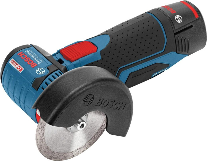 Угловая шлифмашина Bosch GWS 10,8-76 V-EC, аккумуляторная, без АКБ, без ЗУ [06019f2000]