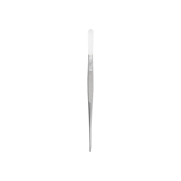 Прямой рифленый пинцет REXANT 200 мм ПРОФИ 12-0347