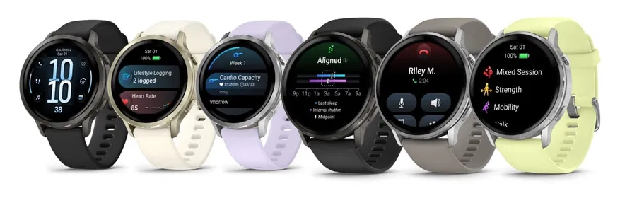 Представлены смарт-часы Garmin Venu 4: AMOLED-экран и 12 дней автономности