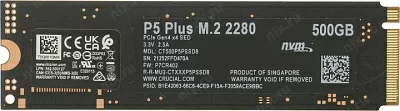 Накопитель SSD 500 Gb M.2 2280 M Crucial P5 Plus CT500P5PSSD8
