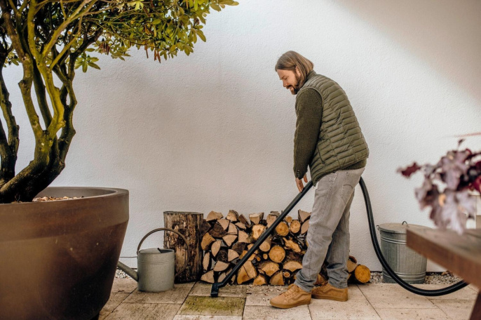 Строительный пылесос Karcher WD 3 V-17/4/20,  желтый [1.628-130.0]
