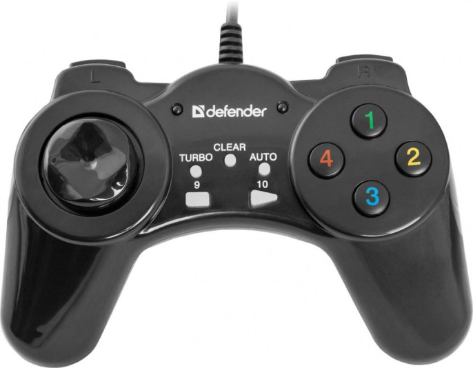 Defender Vortex USB, 13 кнопок Проводной геймпад,64249