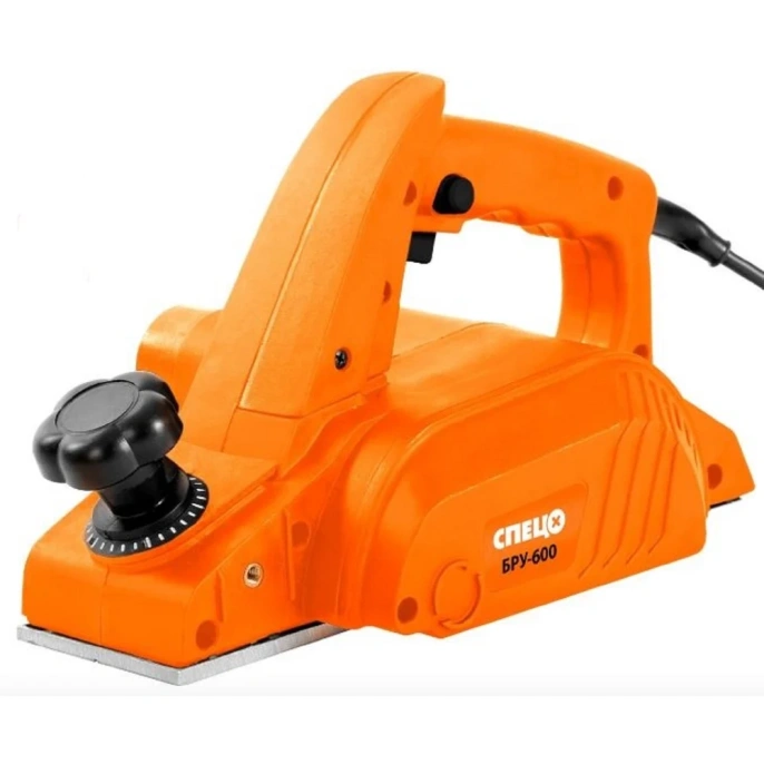Рубанок Спец БРУ-600, 600 Вт, ширина обработки 82 мм СПЕЦ-2057