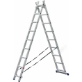 Двухсекционная алюминиевая лестница SMARTY 2x9 SN011-209