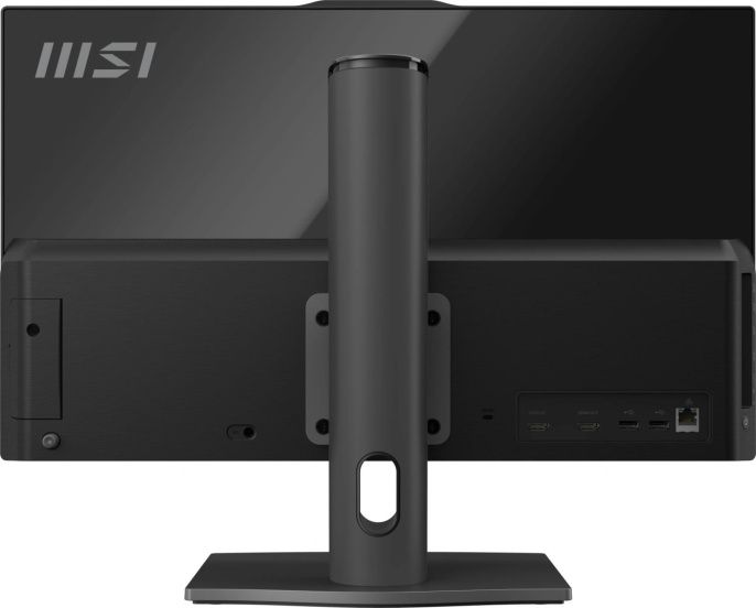 Моноблок MSI Modern AM242P 1MA-2410XRU 23.8" Full HD Core 3 100U 1.2 8Gb SSD500Gb Graphics без ОС GbitEth WiFi BT 120W клавиатура мышь Cam черный 1920x1080 9S6-AE0731-2410