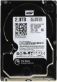 Жесткий диск WD Black 2TB (WD2003FZEX) 3.5", SATA 3.0 (6Gbps), 7200 об/мин, буфер 64 МБ, линейная скорость 164/164 МБ/с, технология CMR