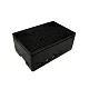 Корпус ACD RA509 Корпус ACD Black ABS Case (Install 3010/3007 Fans or 3.5 Inch Touch Screen), совместим с креплением VESA Mount, for Raspberry PI 4B