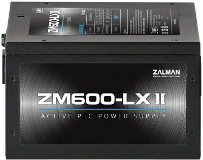 Zalman LXII ZM600-LXII 600W, ATX12V v2.3, APFC, 12cm Fan, Ret