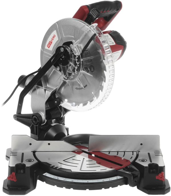 Торцовочная пила REDVERG RD-MS255-1400, 1800Вт, 250мм