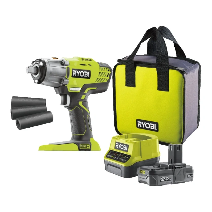 Аккумуляторный гайковерт Ryobi ONE+ R18IW3-120S 5133003574