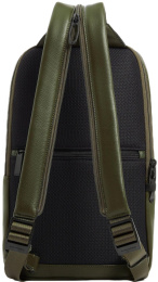 Рюкзак слинг Piquadro Russel CA6764W137/VE2 хаки кожа